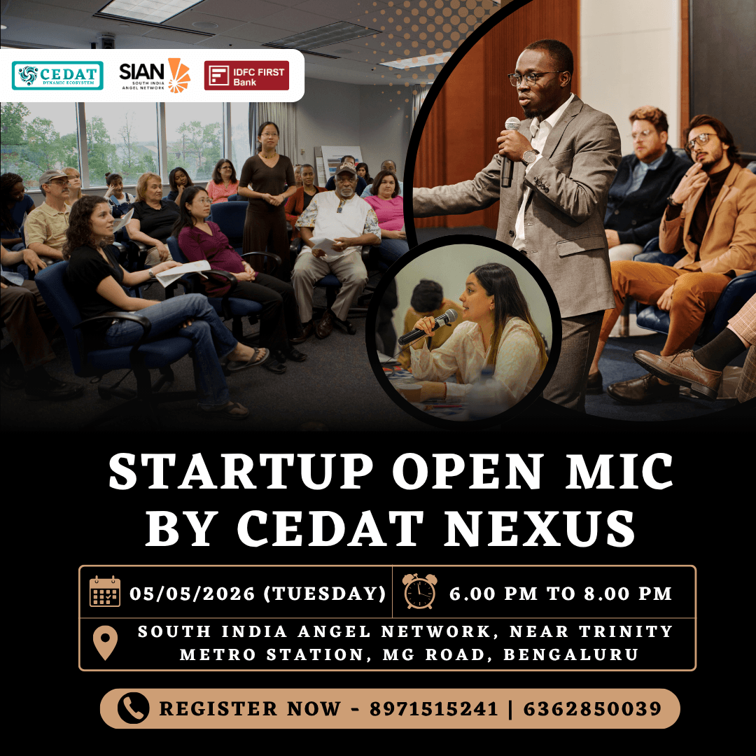 Startup Open Mic by CEDAT