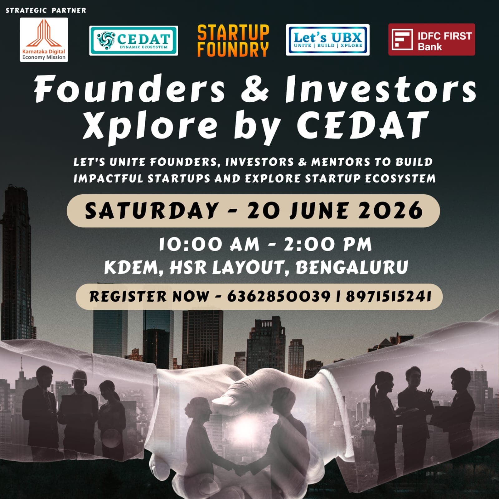 Founders & Investors Xplore by CEDAT