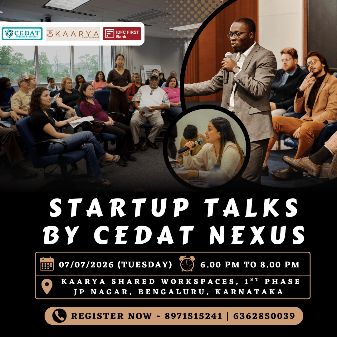 Startup Talks by CEDAT