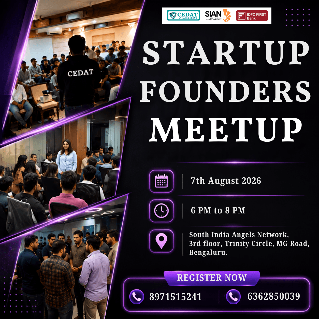 Startup Founders Meetup by CEDAT