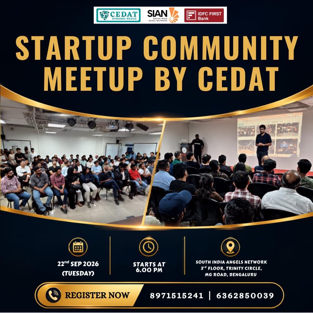 Startup Community Meetup by CEDAT