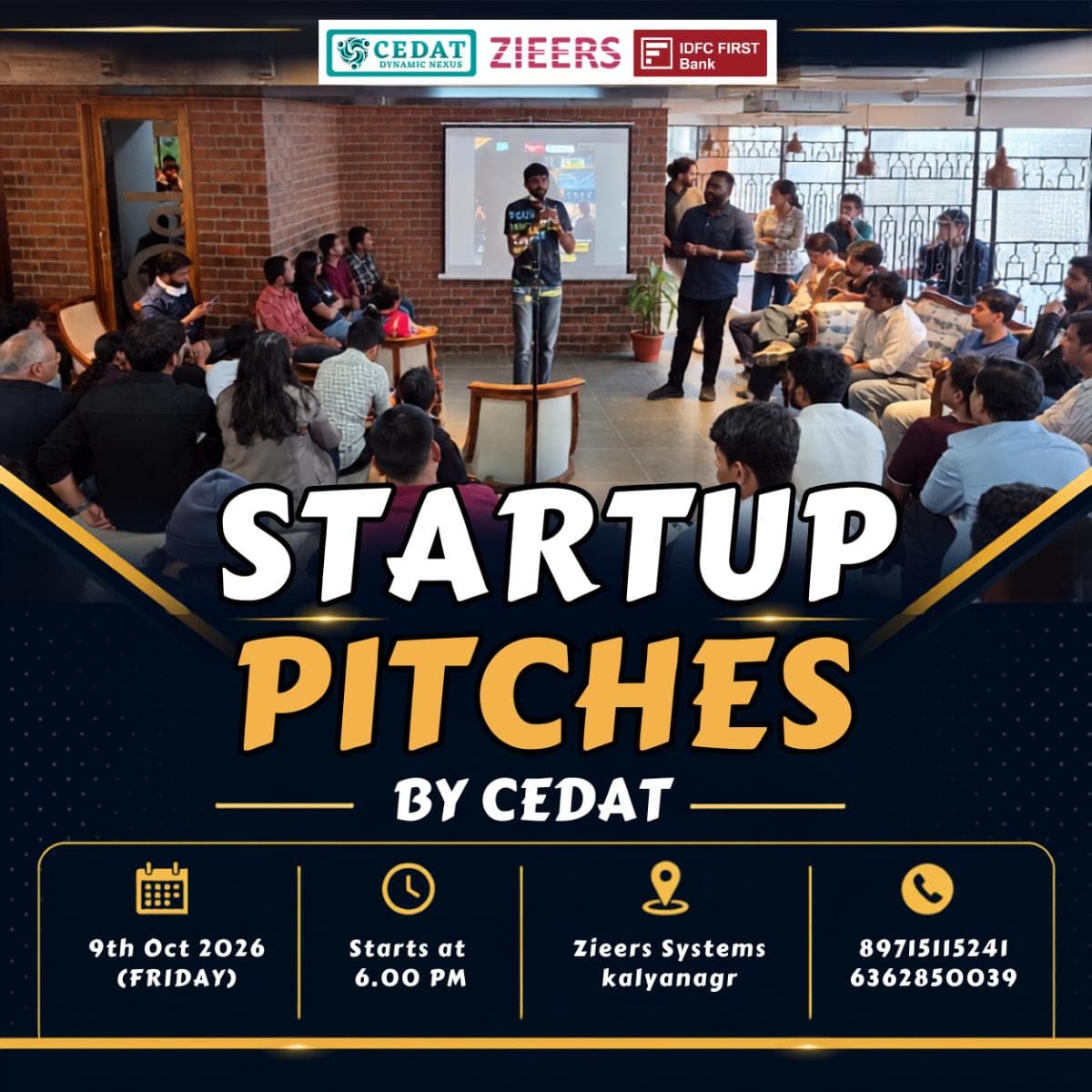 Startup Pitches by CEDAT