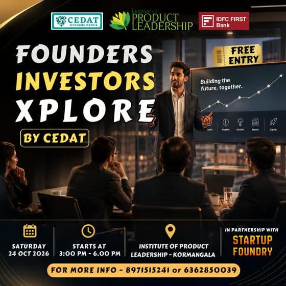 Founders & Investors Xplore by CEDAT